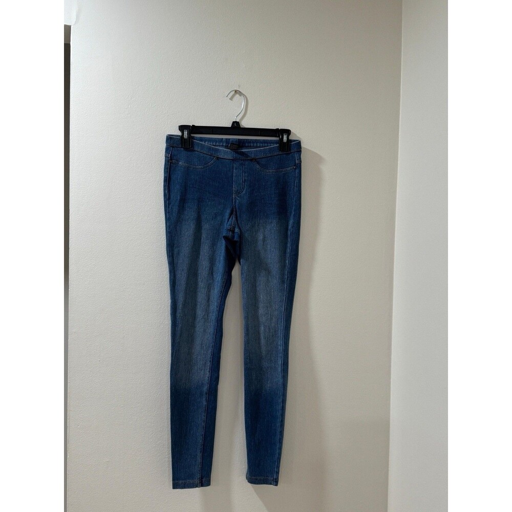 Hue Legging Stretch Slim Fit Pull On Denim Pant Size Small (4-6) Midnight NEW